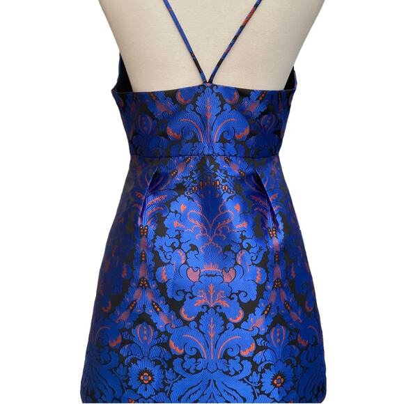 Free People 6 Cocktail Dress Homecoming Dress Formal Boho Mini Queen of Hearts - Picture 6 of 16